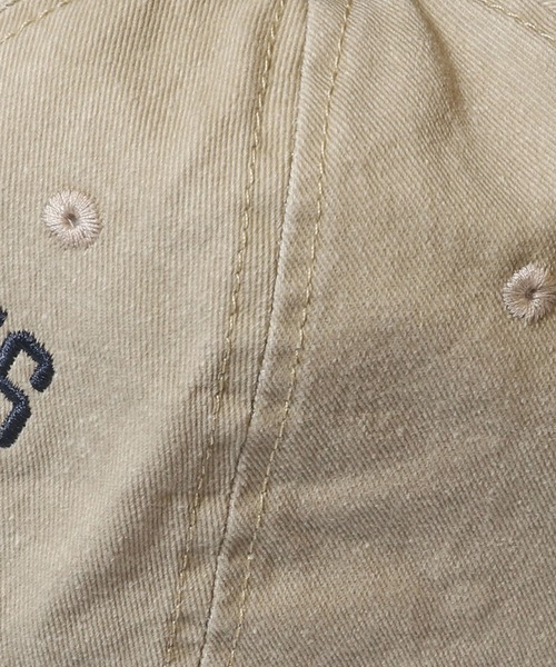 coca（coca）（コカ）の「ウォッシュ加工ロゴ刺繍キャップ（キャップ・レディース・ブルー/ベージュ・ONE SIZE）」の18枚目の写真