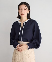 スキッパーブラウス646222