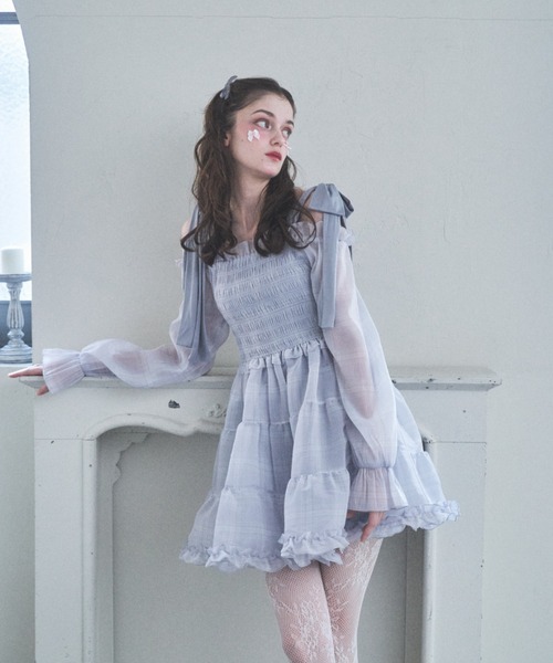 Lovilyn(ラヴィリン)の「アイドルワンピース(ワンピース・レディース・ブルー/レッド/ホワイト・FREE)」の7枚目の写真