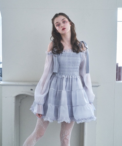 Lovilyn(ラヴィリン)の「アイドルワンピース(ワンピース・レディース・ブルー/レッド/ホワイト・FREE)」の8枚目の写真