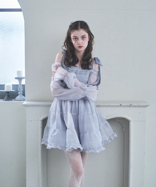 Lovilyn(ラヴィリン)の「アイドルワンピース(ワンピース・レディース・ブルー/レッド/ホワイト・FREE)」の10枚目の写真