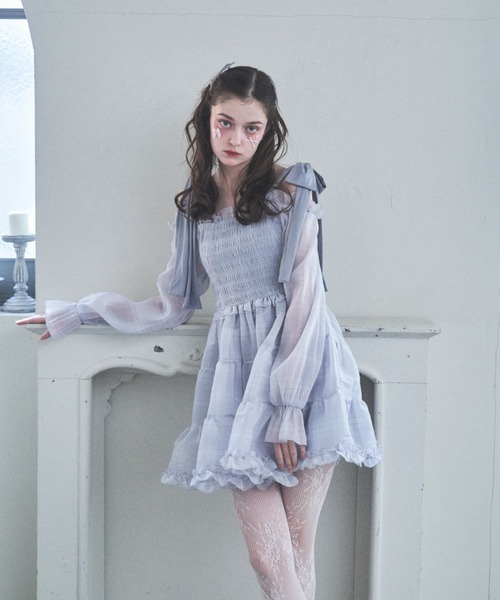 Lovilyn(ラヴィリン)の「アイドルワンピース(ワンピース・レディース・ブルー/レッド/ホワイト・FREE)」の11枚目の写真