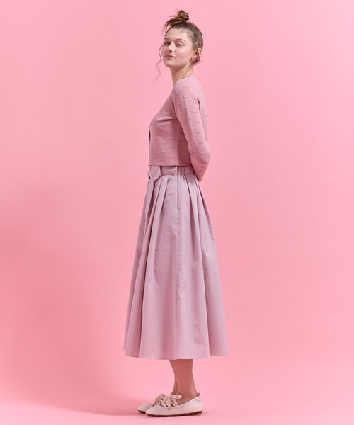TOCCA(トッカ)の「RIBBON BLOOM カーディガン(ニット/セーター・レディース・ブラック系/ピンク系・SMALL/MEDIUM)」の6枚目の写真