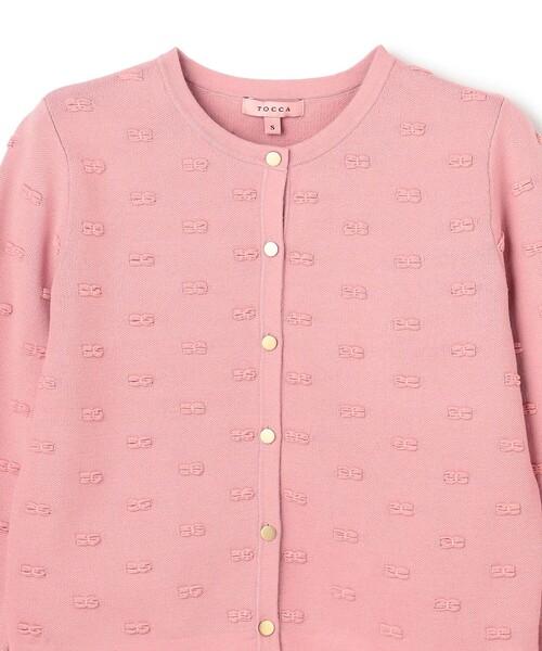 TOCCA(トッカ)の「RIBBON BLOOM カーディガン(ニット/セーター・レディース・ブラック系/ピンク系・SMALL/MEDIUM)」の18枚目の写真