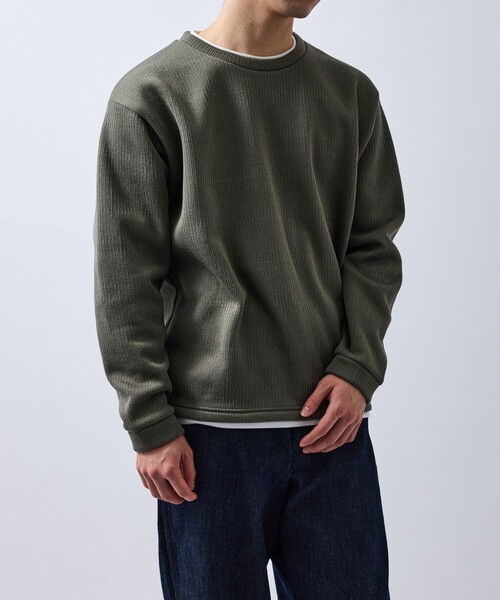  j.n.r.d（ジェー・エヌ・アール・ディー）の「コンフィクロスフリースプルオーバー（Tシャツ/カットソー・メンズ・オリーブ/ブラック/ブルー系その他4・L/M/S/LL）」の2枚目の写真