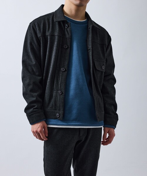  j.n.r.d（ジェー・エヌ・アール・ディー）の「コンフィクロスフリースプルオーバー（Tシャツ/カットソー・メンズ・オリーブ/ブラック/ブルー系その他4・L/M/S/LL）」の13枚目の写真