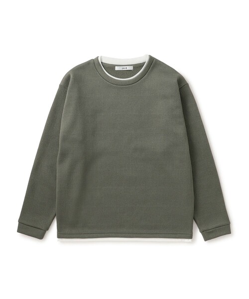  j.n.r.d（ジェー・エヌ・アール・ディー）の「コンフィクロスフリースプルオーバー（Tシャツ/カットソー・メンズ・オリーブ/ブラック/ブルー系その他4・L/M/S/LL）」の15枚目の写真