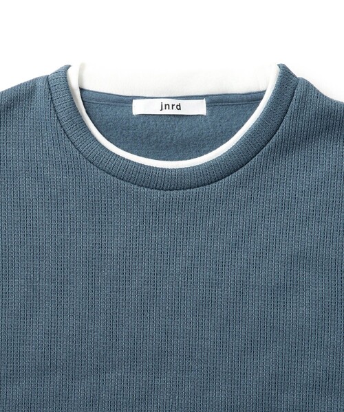  j.n.r.d（ジェー・エヌ・アール・ディー）の「コンフィクロスフリースプルオーバー（Tシャツ/カットソー・メンズ・オリーブ/ブラック/ブルー系その他4・L/M/S/LL）」の18枚目の写真