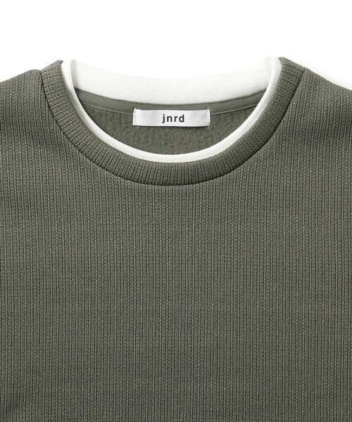  j.n.r.d（ジェー・エヌ・アール・ディー）の「コンフィクロスフリースプルオーバー（Tシャツ/カットソー・メンズ・オリーブ/ブラック/ブルー系その他4・L/M/S/LL）」の20枚目の写真