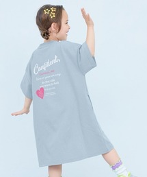 devirock（デビロック）の「綿100％ デビラボ BIGシルエット 半袖ワンピース（ワンピース）」