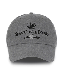 GRAM OUNCE POUND（グラムオンスポンド）の「Maple 6-Panel Cap_Charcoal Grey（キャップ）」
