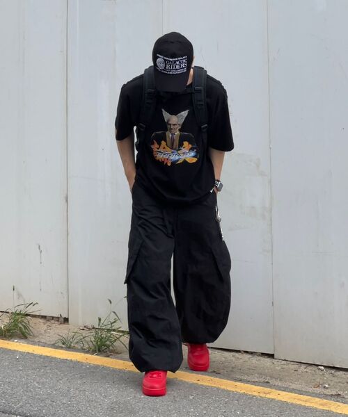 eastserviceshop(イーストサービスショップ)の「Maximal Ballon Cargo Pants - Black(その他パンツ・レディース・その他・46/48/50)」の7枚目の写真