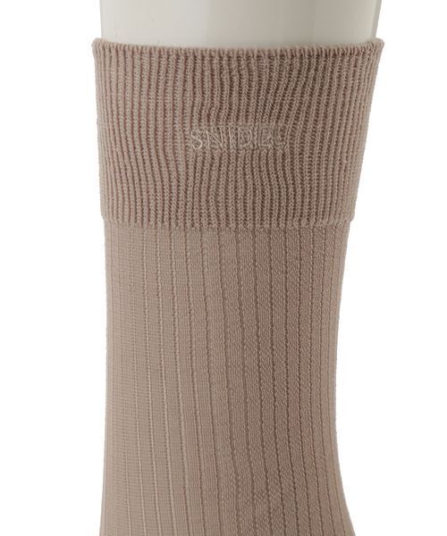 SNIDEL（スナイデル）の「シアーソックス（ソックス/靴下・レディース・グレー/ベージュ/イエロー・F）」の7枚目の写真