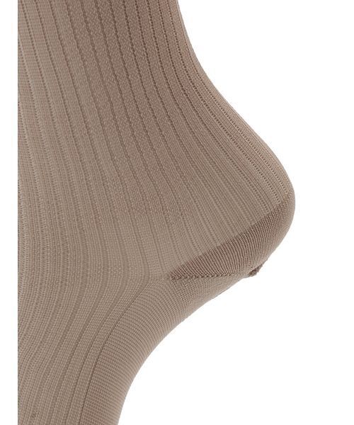 SNIDEL（スナイデル）の「シアーソックス（ソックス/靴下・レディース・グレー/ベージュ/イエロー・F）」の9枚目の写真