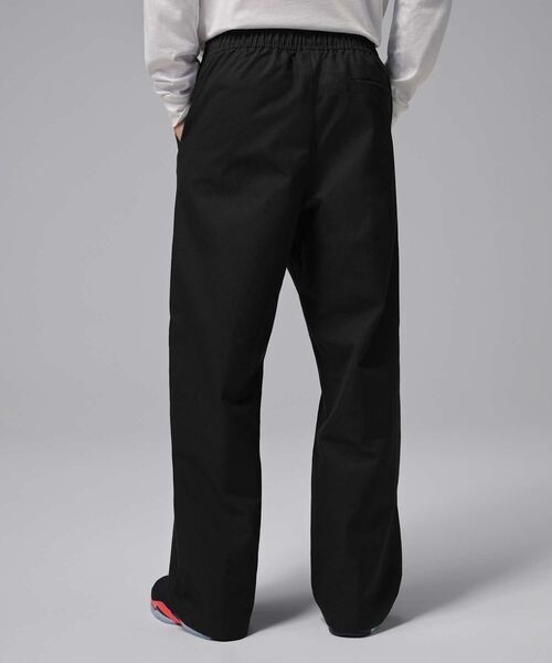 00s JORDAN ウーブンナイロンパンツ ワイドストレート ブラック y2k JORDAN BRAND WOMEN'S J BALVIN WOVEN PANT