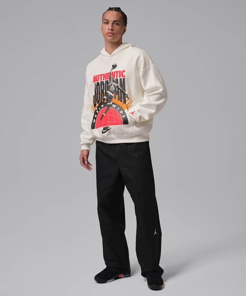 【エアジョーダン】　美品　ウーブンパンツ　ブルックリン　リアルツリー　Lサイズ JORDAN ジョーダン BROOKLYN フリース パンツ RLT HV1862