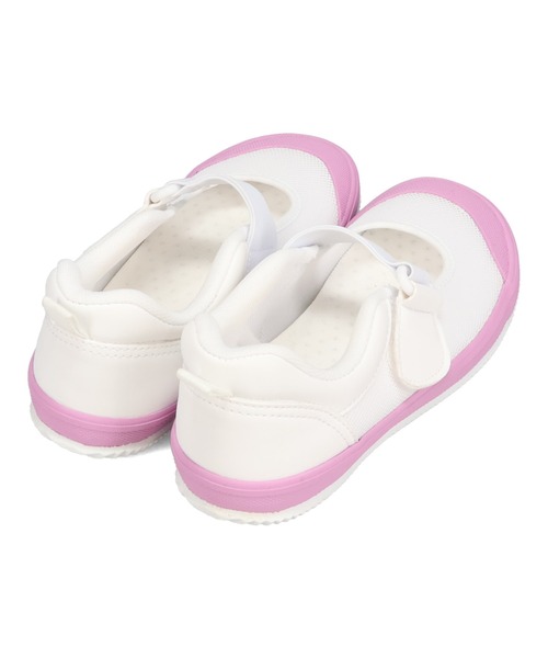 ORiental TRaffic（オリエンタルトラフィック）の「＼ 上履き ／ゴム ストラップ スクール シューズ /K-533（パンプス・キッズ・ブルー/ホワイト/パープル/ネイビー・16.0cm/16.5cm/17.0cm/17.5cm/18.0cm/18.5cm/19.0cm/19.5cm/20.0cm/20.5cm/21.0cm/21.5㎝/22.0cm）」の12枚目の写真