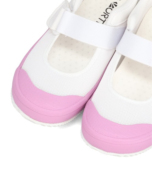 ORiental TRaffic（オリエンタルトラフィック）の「＼ 上履き ／ゴム ストラップ スクール シューズ /K-533（パンプス・キッズ・ブルー/ホワイト/パープル/ネイビー・16.0cm/16.5cm/17.0cm/17.5cm/18.0cm/18.5cm/19.0cm/19.5cm/20.0cm/20.5cm/21.0cm/21.5㎝/22.0cm）」の13枚目の写真