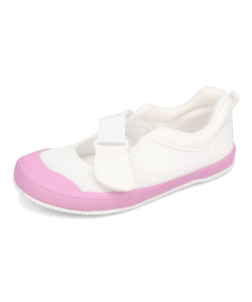 ORiental TRaffic（オリエンタルトラフィック）の「＼ 上履き ／ゴム ストラップ スクール シューズ /K-533（パンプス・キッズ・ブルー/ホワイト/パープル/ネイビー・16.0cm/16.5cm/17.0cm/17.5cm/18.0cm/18.5cm/19.0cm/19.5cm/20.0cm/20.5cm/21.0cm/21.5㎝/22.0cm）」の7枚目の写真