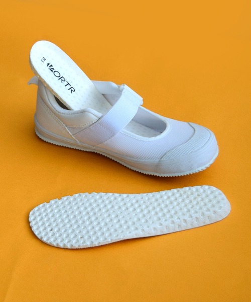 ORiental TRaffic（オリエンタルトラフィック）の「＼ 上履き ／ゴム ストラップ スクール シューズ /K-533（パンプス・キッズ・ブルー/ホワイト/パープル/ネイビー・16.0cm/16.5cm/17.0cm/17.5cm/18.0cm/18.5cm/19.0cm/19.5cm/20.0cm/20.5cm/21.0cm/21.5㎝/22.0cm）」の18枚目の写真