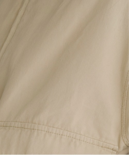 ANGIE(アンジー)の「レザーカラー ショート丈 ワークブルゾン(ブルゾン・レディース・ブルー/ベージュ/ネイビー・FREE)」の15枚目の写真