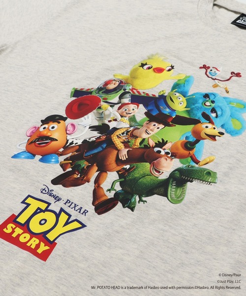 Disney(ディズニー)の「〈トイストーリー〉半袖Tシャツ(Tシャツ/カットソー・メンズ・オートミール・LARGE/MEDIUM)」の4枚目の写真