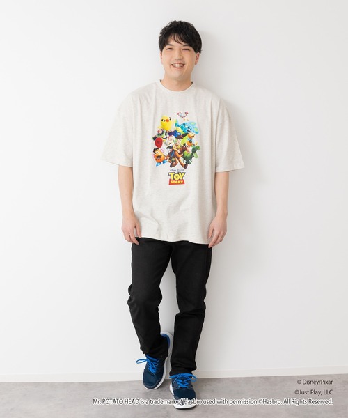 Disney(ディズニー)の「〈トイストーリー〉半袖Tシャツ(Tシャツ/カットソー・メンズ・オートミール・LARGE/MEDIUM)」の10枚目の写真