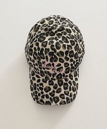 Revo.（レボ）の「ドット レオパード ロゴ刺繍 キャップ（キャップ）」