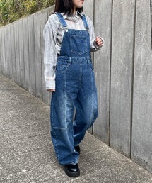 CRB（シーアールビー）の「デニムサロペット（サロペット/オーバーオール）」