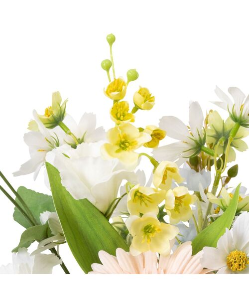 Francfranc（フランフラン）の「ブーケ ガーベラコスモスミックス ライトイエロー（インテリア雑貨・レディース・イエロー・FREE）」の6枚目の写真