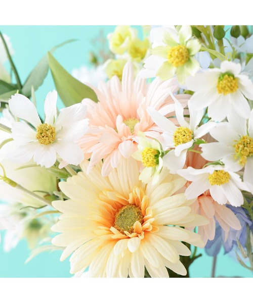 Francfranc（フランフラン）の「ブーケ ガーベラコスモスミックス ライトイエロー（インテリア雑貨・レディース・イエロー・FREE）」の9枚目の写真