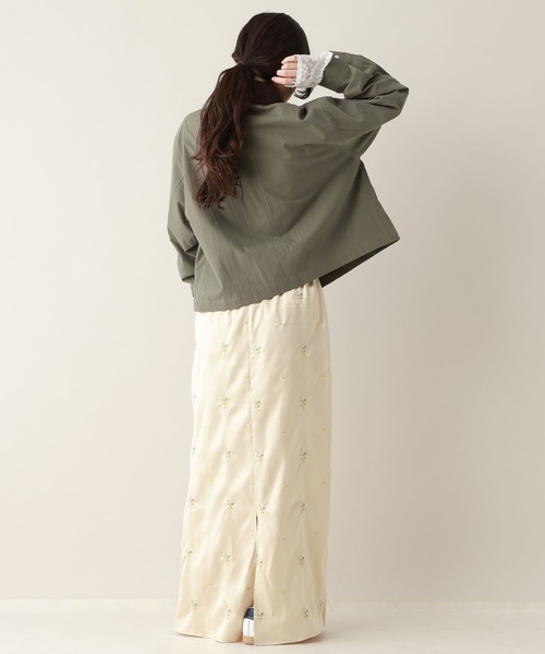 RAGEBLUE（レイジブルー）の「【選べるデザイン】2WAYカラーハンティングジャケット（ブルゾン・レディース・グリーン系9/ホワイト系2/ブルー系6/ブルー系7/ホワイト系3/グリーン系8/ピンク系3/ピンク系4・FREE）」の11枚目の写真