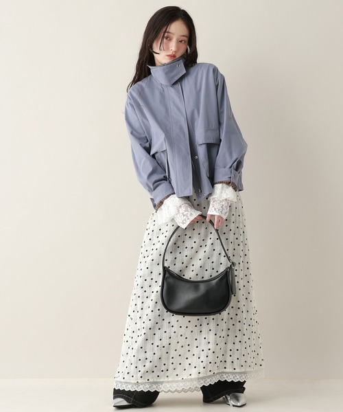 RAGEBLUE（レイジブルー）の「【選べるデザイン】2WAYカラーハンティングジャケット（ブルゾン・レディース・グリーン系9/ホワイト系2/ブルー系6/ブルー系7/ホワイト系3/グリーン系8/ピンク系3/ピンク系4・FREE）」の20枚目の写真