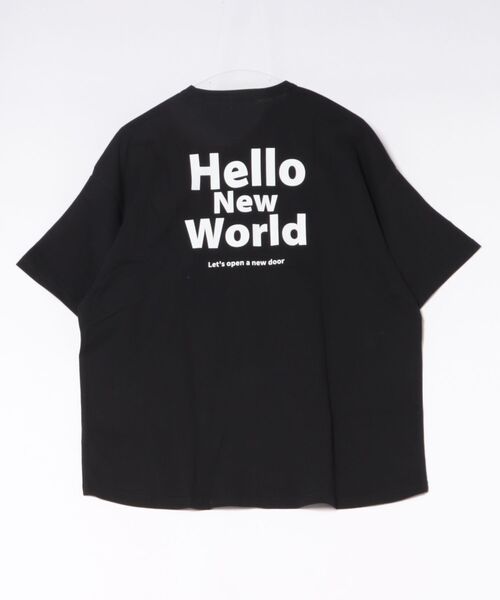FOV(フォブ)の「FOV/フォブ Hello Tシャツ(Tシャツ/カットソー・レディース・ホワイト/ブラック/サックスブルー・F)」の9枚目の写真
