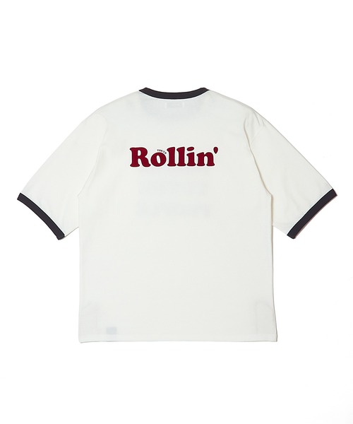 MSML（エムエスエムエル）の「POWER TO THE PEOPLE RINGER T SHIRT（Tシャツ/カットソー・メンズ・ホワイト/ブラック・M/L/XL）」の13枚目の写真