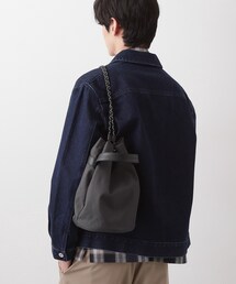 THE SHOP TK | ツイル2WAY 巾着バッグ(ショルダーバッグ)