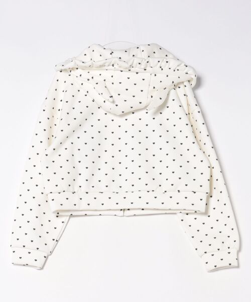 L.H.P(エルエイチピー)の「CFIERCE/フィアス/CAT POLKA DOT ZIPUP(パーカー・レディース・ホワイト/グレー・M/S)」の8枚目の写真