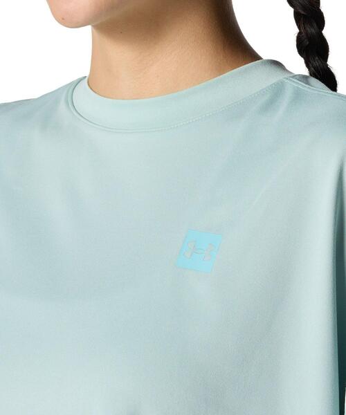 UNDER ARMOUR(アンダーアーマー)の「UAモチベート ロングスリーブ Tシャツ(トレーニング/レディース)(Tシャツ/カットソー・レディース・ブルー系・L/M/XL/S)」の7枚目の写真