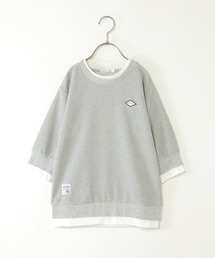 セール】チェックセーラー衿つき 半袖Tシャツ【遮熱・接触冷感・吸水速