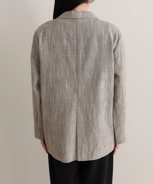 fredy emue（フレディエミュ）の「バンピースラブジャケット（テーラードジャケット・レディース・ブラウン系その他/グレー系その他・38）」の14枚目の写真