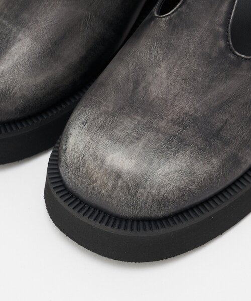 CIAOPANIC(チャオパニック)の「Tストラップレザーサボ(その他シューズ・レディース・ブラック/ブラウン・LARGE/MEDIUM/SMALL)」の7枚目の写真