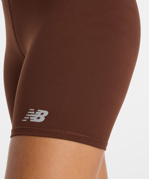 NEW BALANCE(ニューバランス)の「NB Harmony ハイライズレギンス6インチ(インナー無し)(レギンス/スパッツ・レディース・チョコ・SMALL/MEDIUM/LARGE/X-LARGE)」の5枚目の写真
