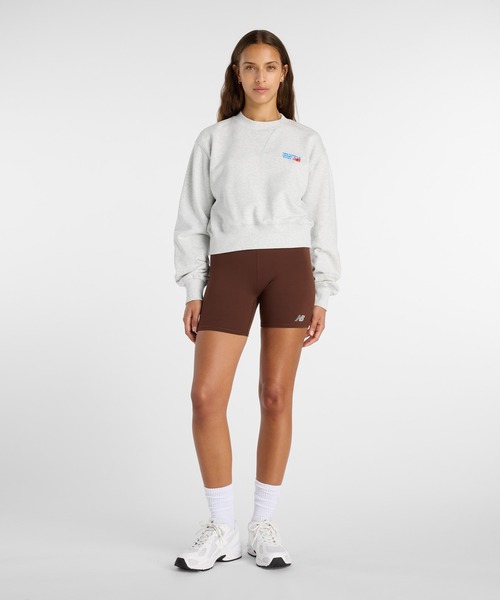 NEW BALANCE(ニューバランス)の「NB Harmony ハイライズレギンス6インチ(インナー無し)(レギンス/スパッツ・レディース・チョコ・SMALL/MEDIUM/LARGE/X-LARGE)」の6枚目の写真