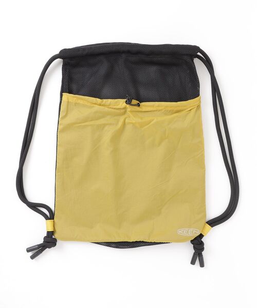 KEEN(キーン)の「MESH NYLON KNAPSACK / メッシュ ナイロン ナップサック(バックパック/リュック・メンズ・イエロー系その他・OS)」の6枚目の写真