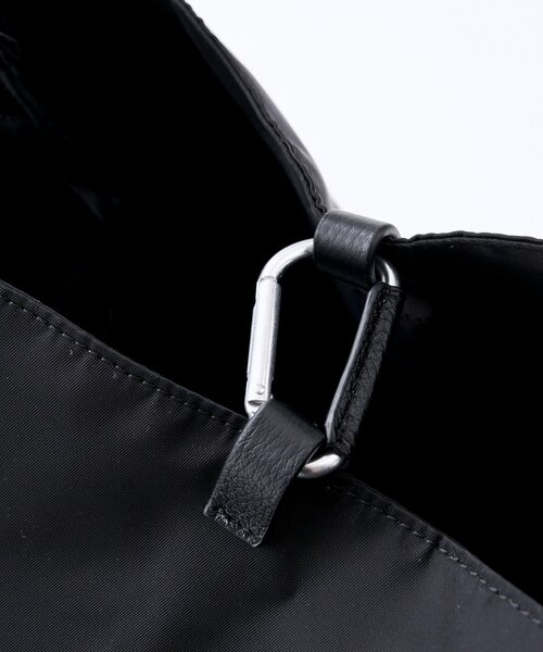 RIVE DROITE(リヴドロワ)の「予約【大容量で実用性抜群】ナイロン2wayトート(トートバッグ・レディース・ブラック/ダークブラウン・FREE)」の7枚目の写真