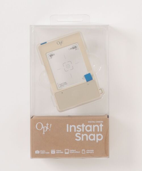 Opt!(オプト)の「〈Opt!/オプト〉インスタントスナップ(カメラ/カメラグッズ・レディース・サンドベージュ/ブラック・ONE SIZE)」の9枚目の写真