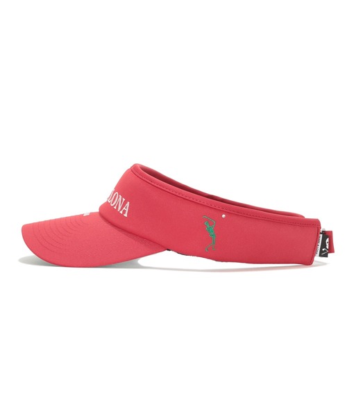 MARK & LONA（マークアンドロナ）の「Iron Skull Crystal Accent Visor | MEN and WOMEN（サンバイザー・メンズ・ブラック/アイボリー・FREE）」の8枚目の写真