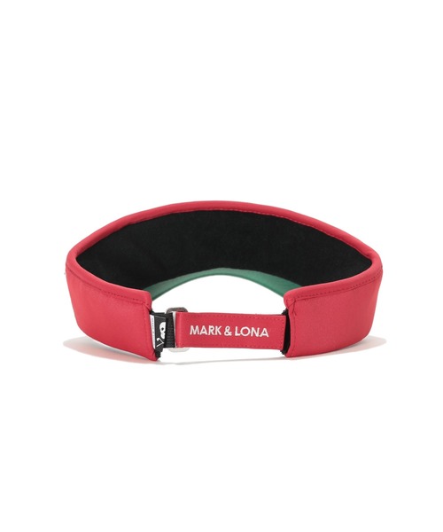 MARK & LONA（マークアンドロナ）の「Iron Skull Crystal Accent Visor | MEN and WOMEN（サンバイザー・メンズ・ブラック/アイボリー・FREE）」の9枚目の写真