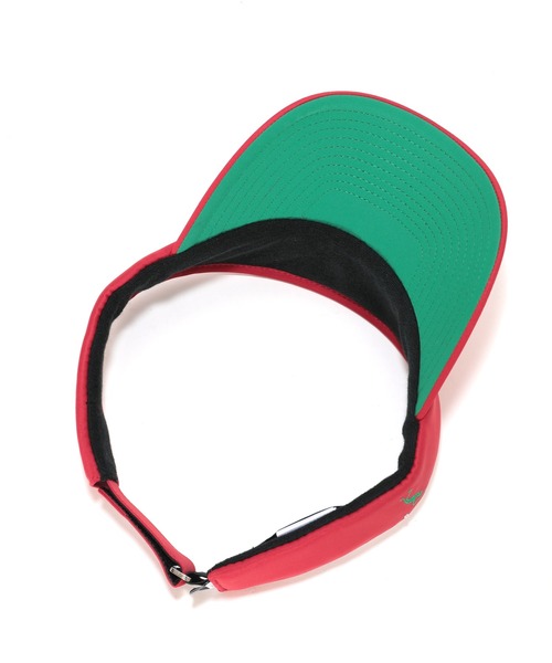 MARK & LONA（マークアンドロナ）の「Iron Skull Crystal Accent Visor | MEN and WOMEN（サンバイザー・メンズ・ブラック/アイボリー・FREE）」の6枚目の写真