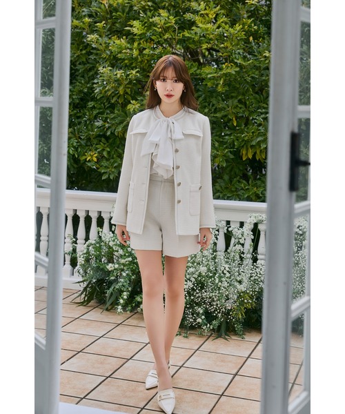 Ruffled Frill Bow Blouse（シャツ/ブラウス）｜Her lip to（ハー